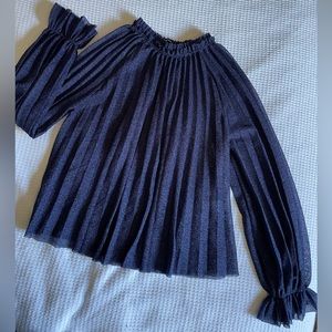 Zara Pleated Blouse